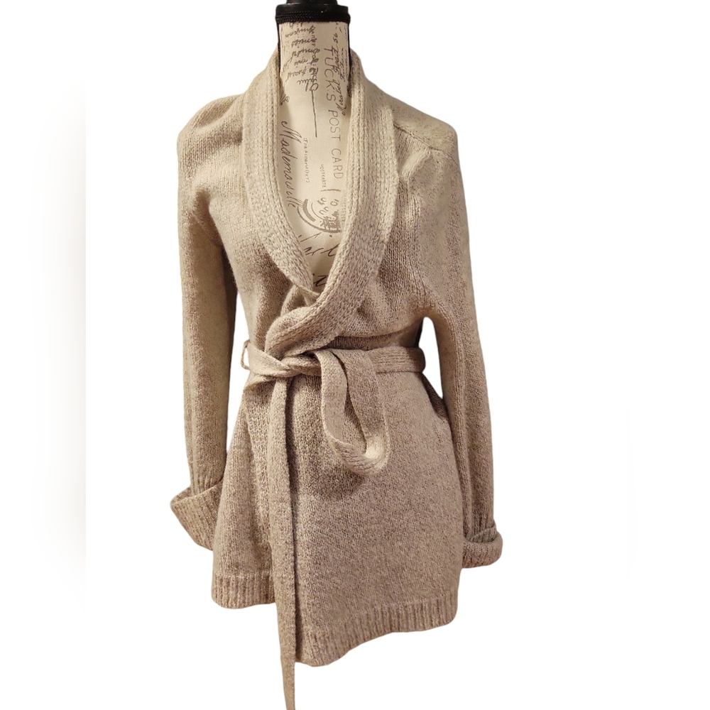 Express wool cardigan size Large